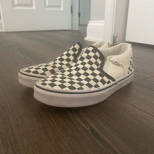 Checkered Vans